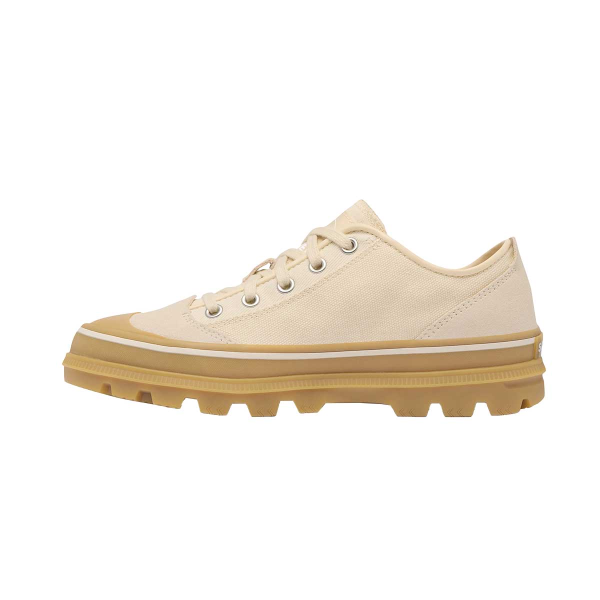 Sorel Scout N About Low Sneaker Women's in Chalk Gum